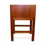 Teak bedside table Sweden 1960