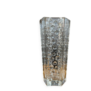 Vase hexagonal Riihimäen - lasi