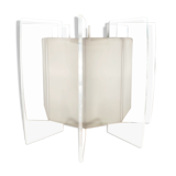 White lamp in plexiglas