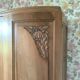 Art Deco wardrobe with mercury mirror
