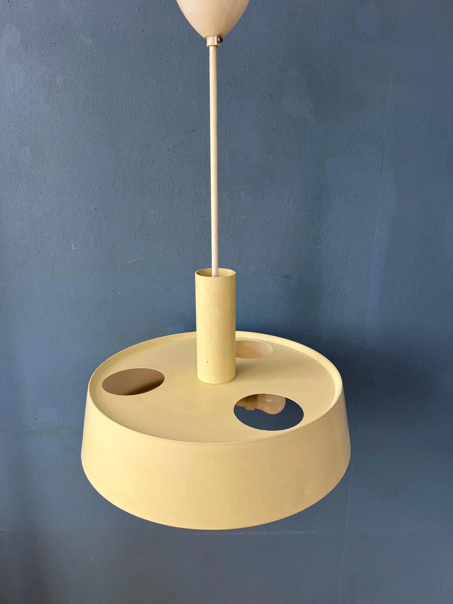 Large vintage Louis Kalff pendant lamp