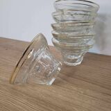 6 Art Deco cups