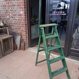 Old wooden stepladder