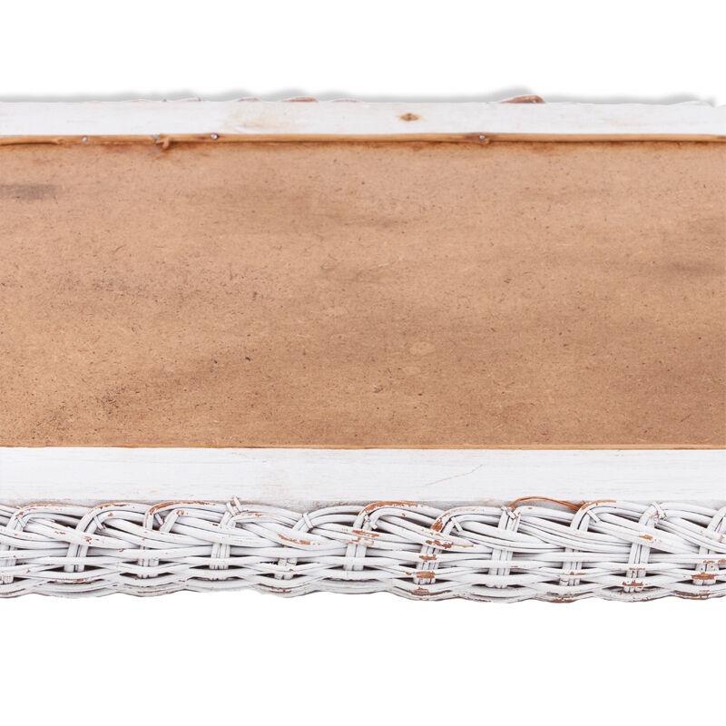 Mirror painted Wicker 60x34cm