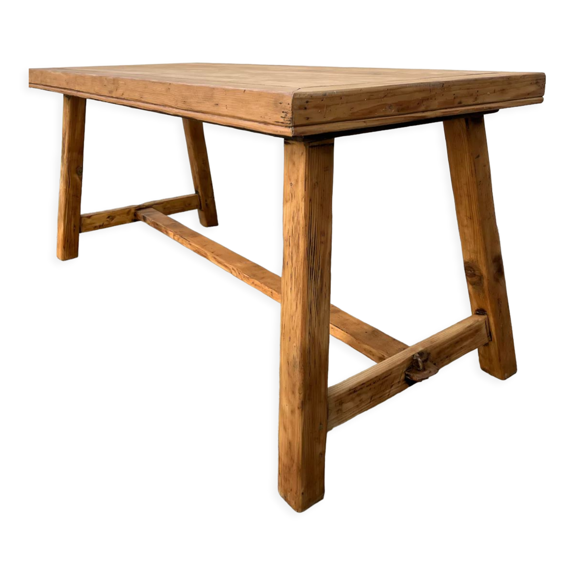Cherry wood workshop table