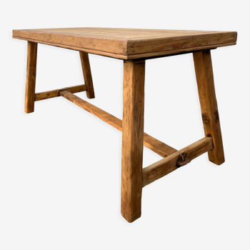 Cherry wood workshop table