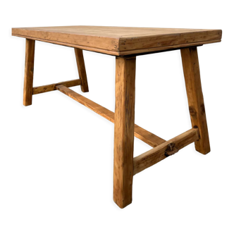 Cherry wood workshop table