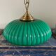 Green opaline chandelier