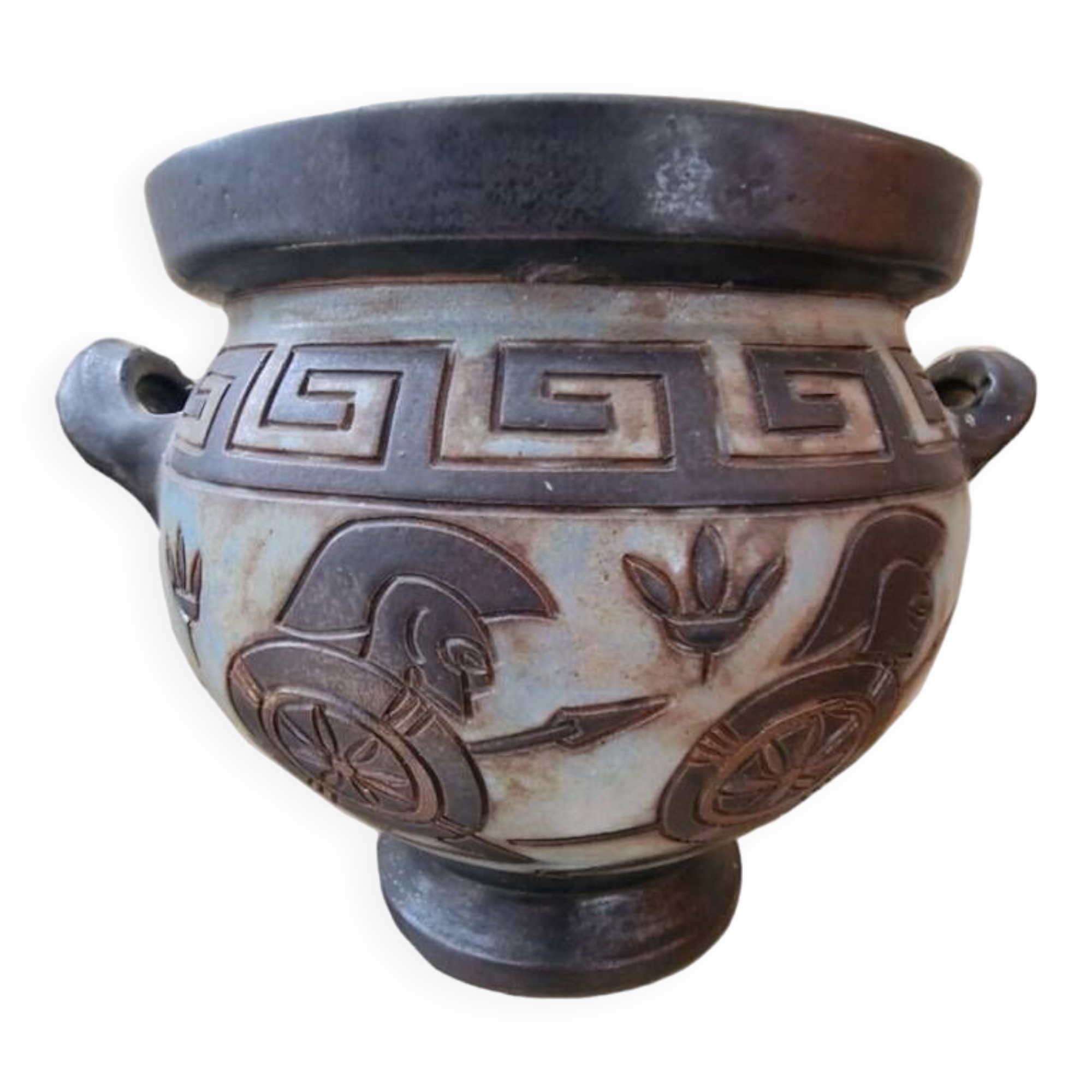 Old vase signed Antoine Dubois