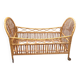 60s rattan children's bed
