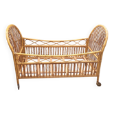 60s rattan children's bed