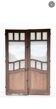 Pair of old Art Nouveau doors