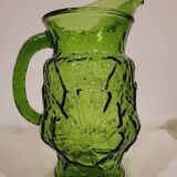 Carafe en verre gaufré Marguerite