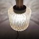 Fishing rod wall lamp, 1970s
