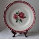 Large round platter, Cibon model, by Digoin Sarreguemines. Vintage