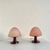 Pair of Dolly lamps by Franco Mirenzi for Valenti Luce, 1970's