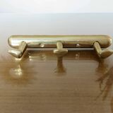 Brass tea towel holder