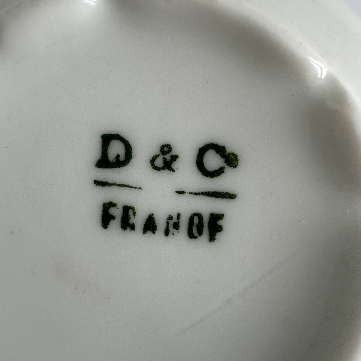 Set of 6 Teacups with Saucers | Bernardaud circa 1900