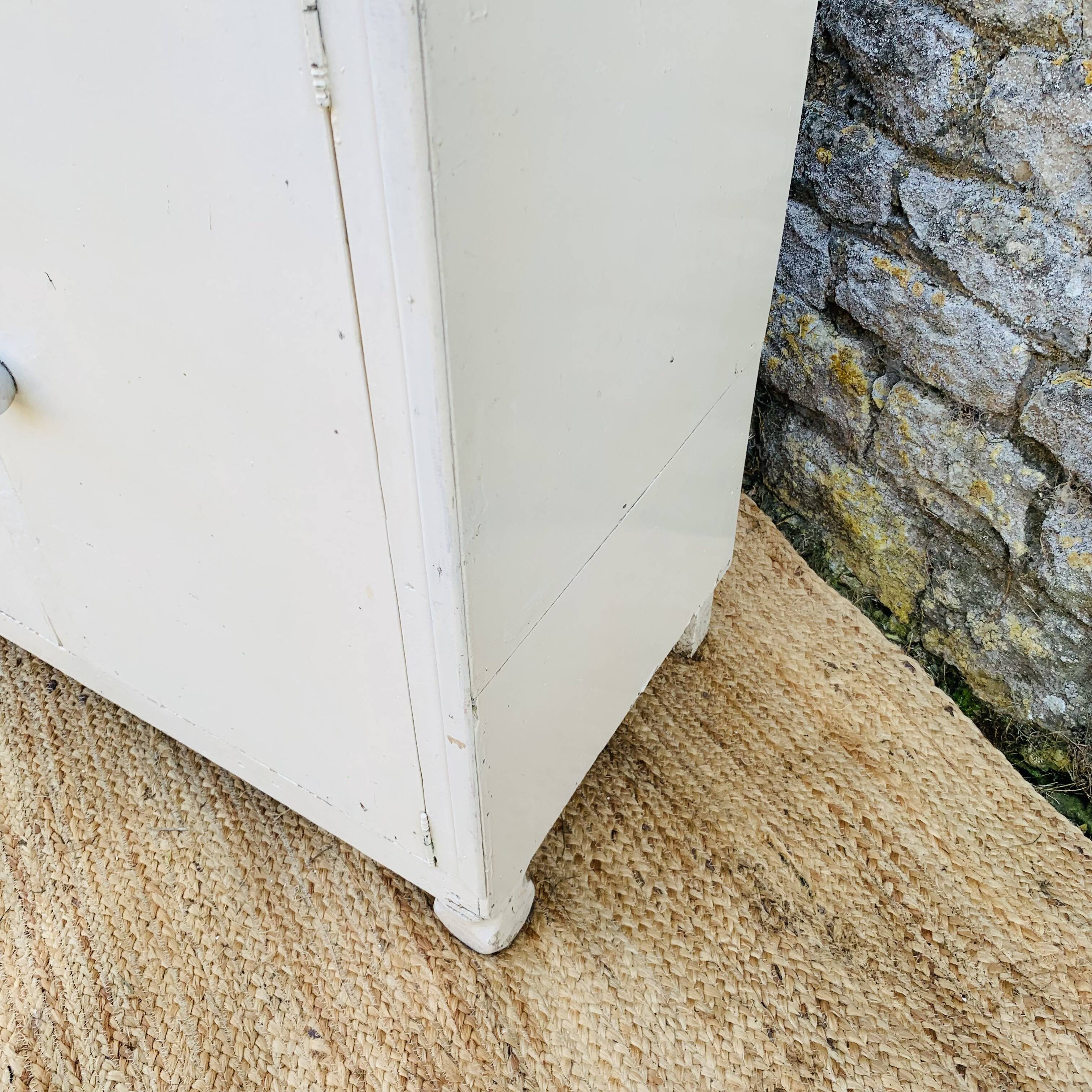 Vintage white sideboard