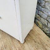 Vintage white sideboard