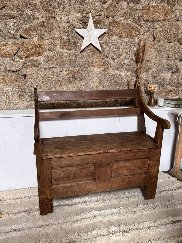 Banc de ferme, banc de cheminée