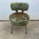 Vintage green shaggy chair from the 1960s.
