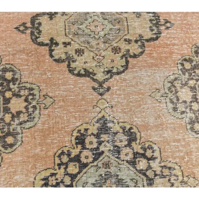 Turkish Oushak wool runner 91x305
