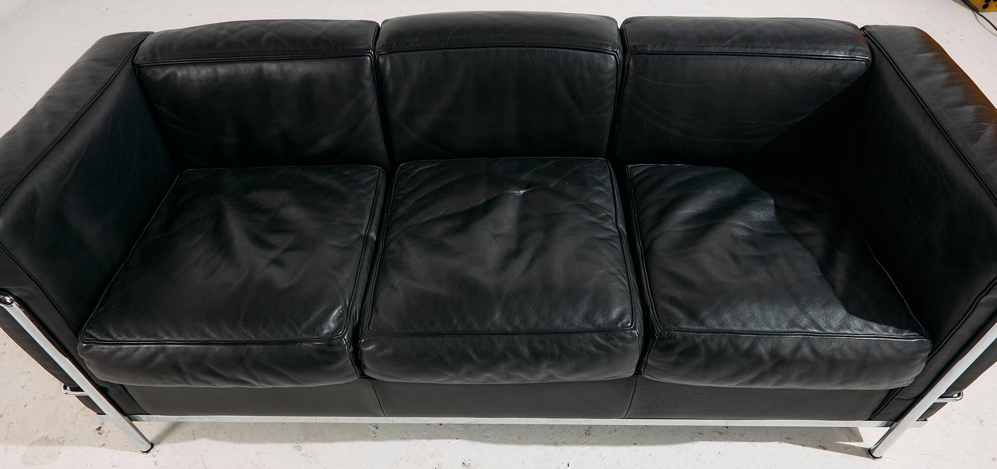 LC2 sofa by Le Corbusier, Pierre Jeanneret and Charlotte Perriand for Cassina