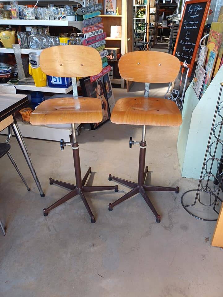 Industrial workshop stool