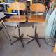 Industrial workshop stool