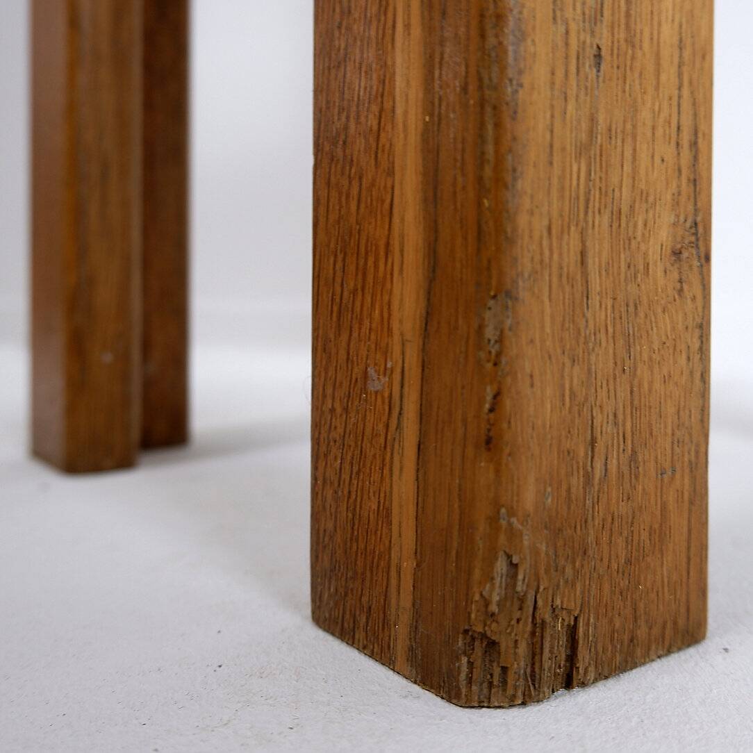 Vintage solid wood side table / Console