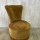 Vintage toad armchair
