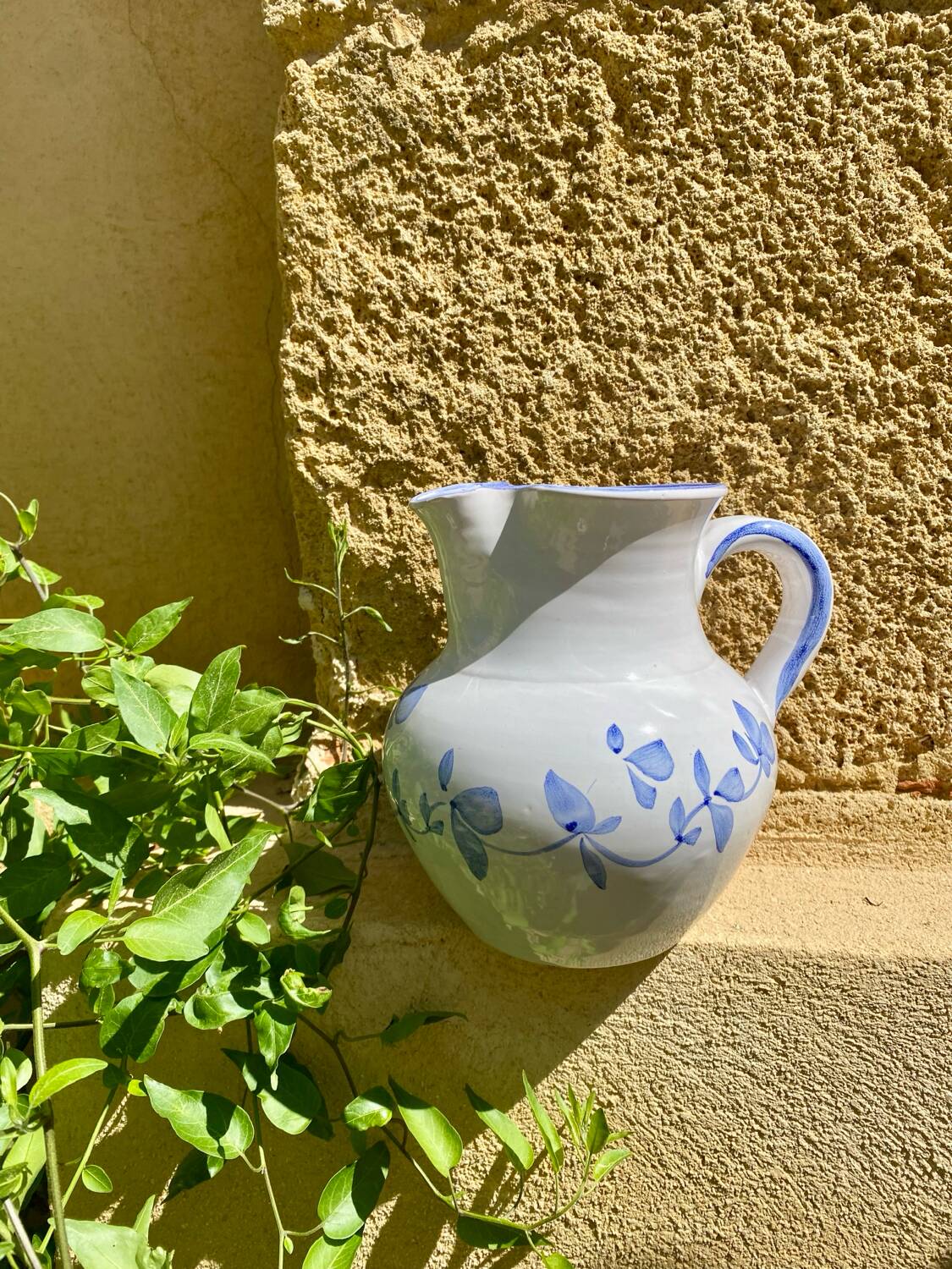 Vintage Var pottery carafe