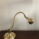 Articulated desk lamp called notary or brass banker 1900 - 1930