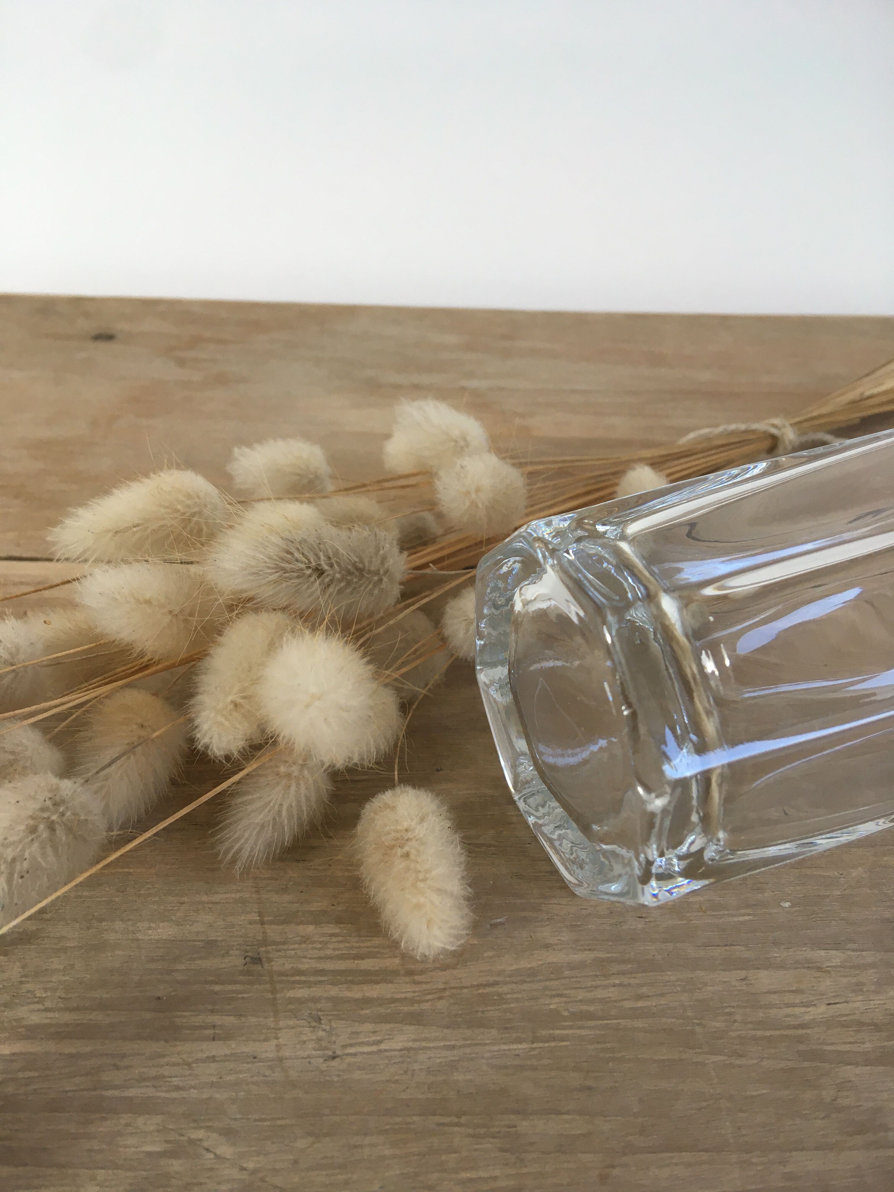 Water glasses / octagonal base juice
