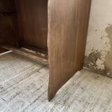 Aranjou elm brutalist desk