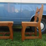Set of 2 Guillerme and Chambon chairs