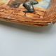 DISH IN BARBOTINE SCENE OF FISHERMAN 1960 FORT RELIEF RENE DELARUE DEVRES
