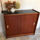 Meuble de rangement  vintage portes coulissantes