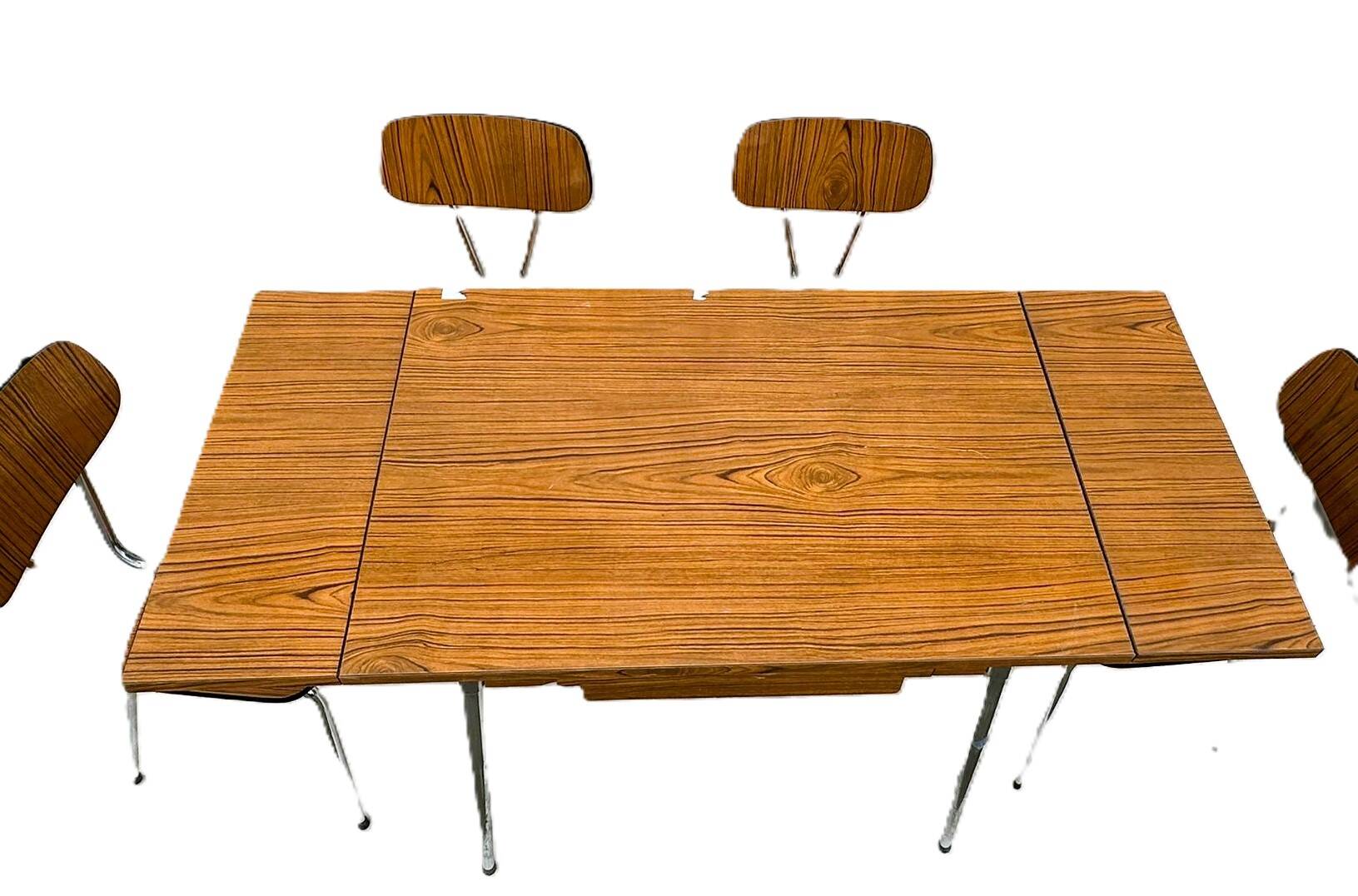 Lot de (1Table + 4 Chaises) "Supermatic"