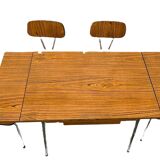 Set of (1 Table + 4 Chairs) "Supermatic"