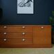Mid century white & newton teak sideboard winchester range