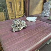 Antique amaranth display cabinet from the 1930s.