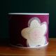 Vintage kimono silk lampshade