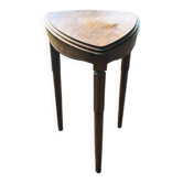 Table d’appoint - sellette ancienne en bois vintage