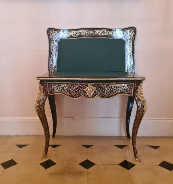 table à jeux Boulle vers 1860
