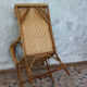 Fauteuil haut en rotin
