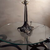 Opalescent tulip lamp 1900