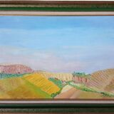 Landscape on canvas, 20th century