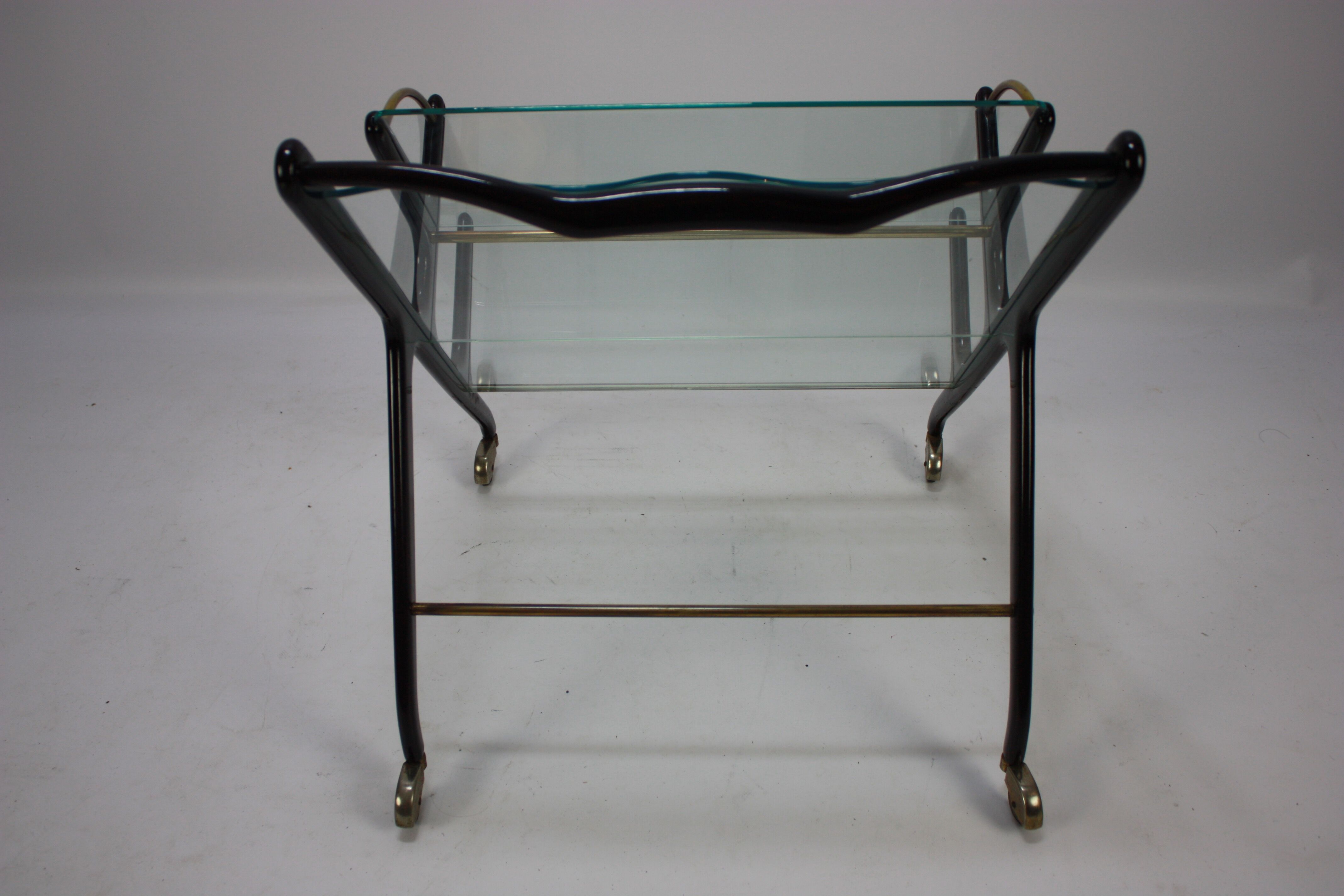 Italian magazine rack, 1950